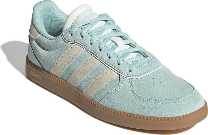 Actual product image adidas BREAKNET SLEEK SUEDE trainers,SEFLAQ/WONWHI/CWHIT (38)