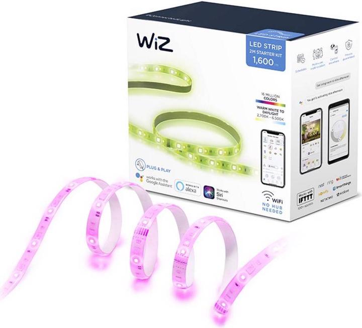 Produktbild WiZ Starter Kit (RGB, Weiss, Tageslicht, 200 cm, Indoor)