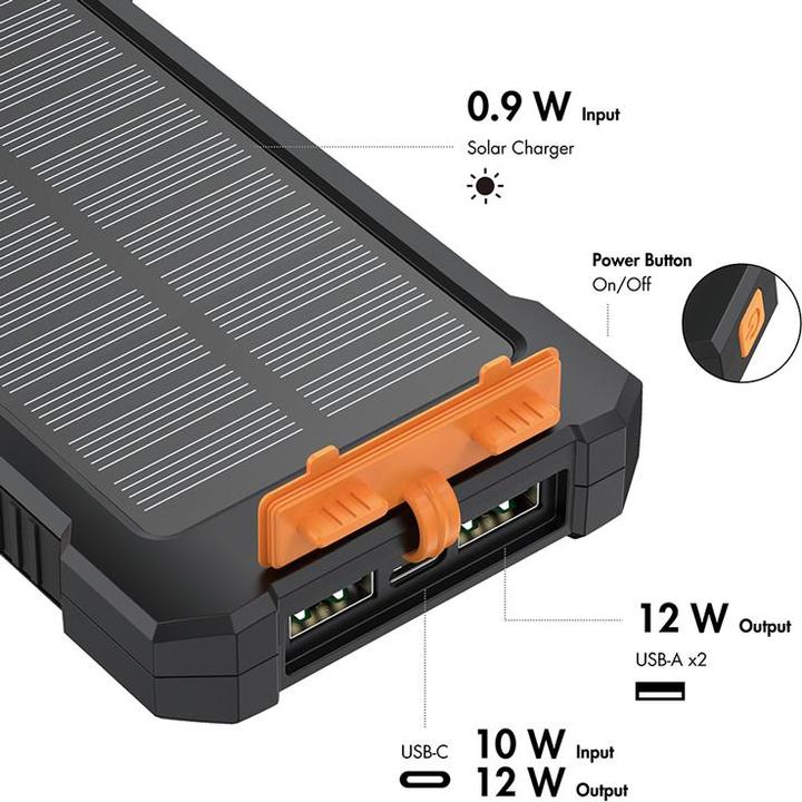 Actual product image LogiLink PA0335 (10000 mAh, 12 W, 37 Wh)