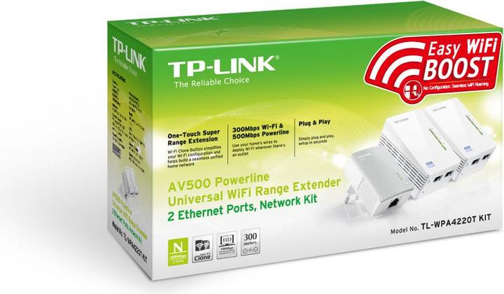Produktbild TP-Link Tl-Wpa4220t Kit (500 Mbit/s)