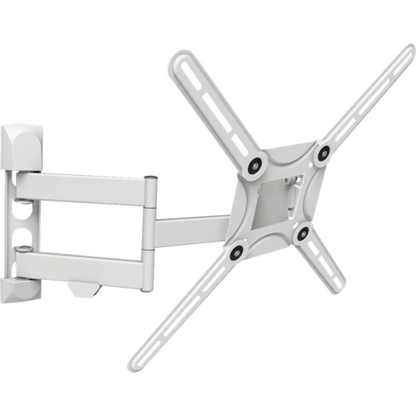 Barkan TV-Wandhalterung 13-65", Metall, weiss (Wand, 65", 40 kg), TV Wandhalterung, Weiss