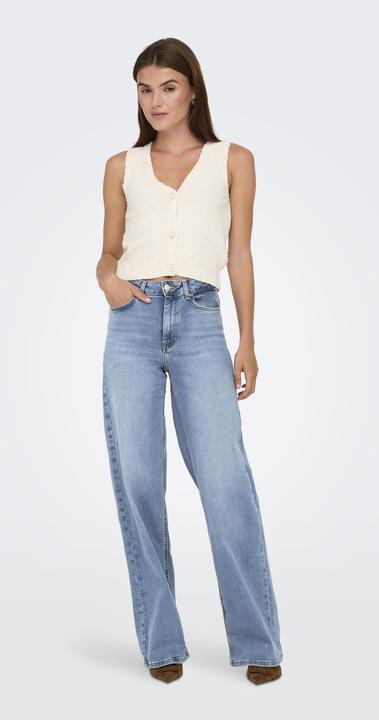Actual product image Only ONLMadison Blush HW Wide Loose Fit Jeans (32)