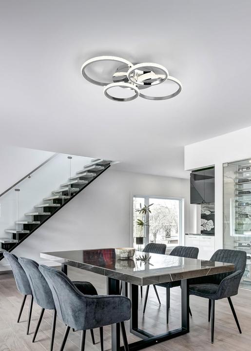Image du produit Reality Cires LED Plafonnier 27W dimmable chrome blanc neutre (3400 lm)