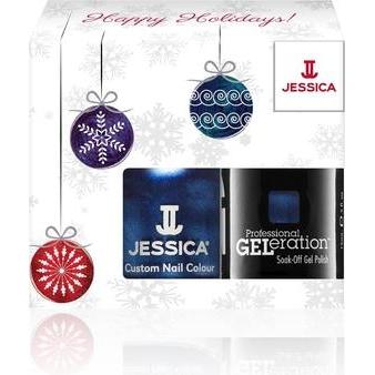 Jessica, Nagellack, Winter Set Custom Colors Nagellack Light Up The Sky - 148 Ml & 15 Ml