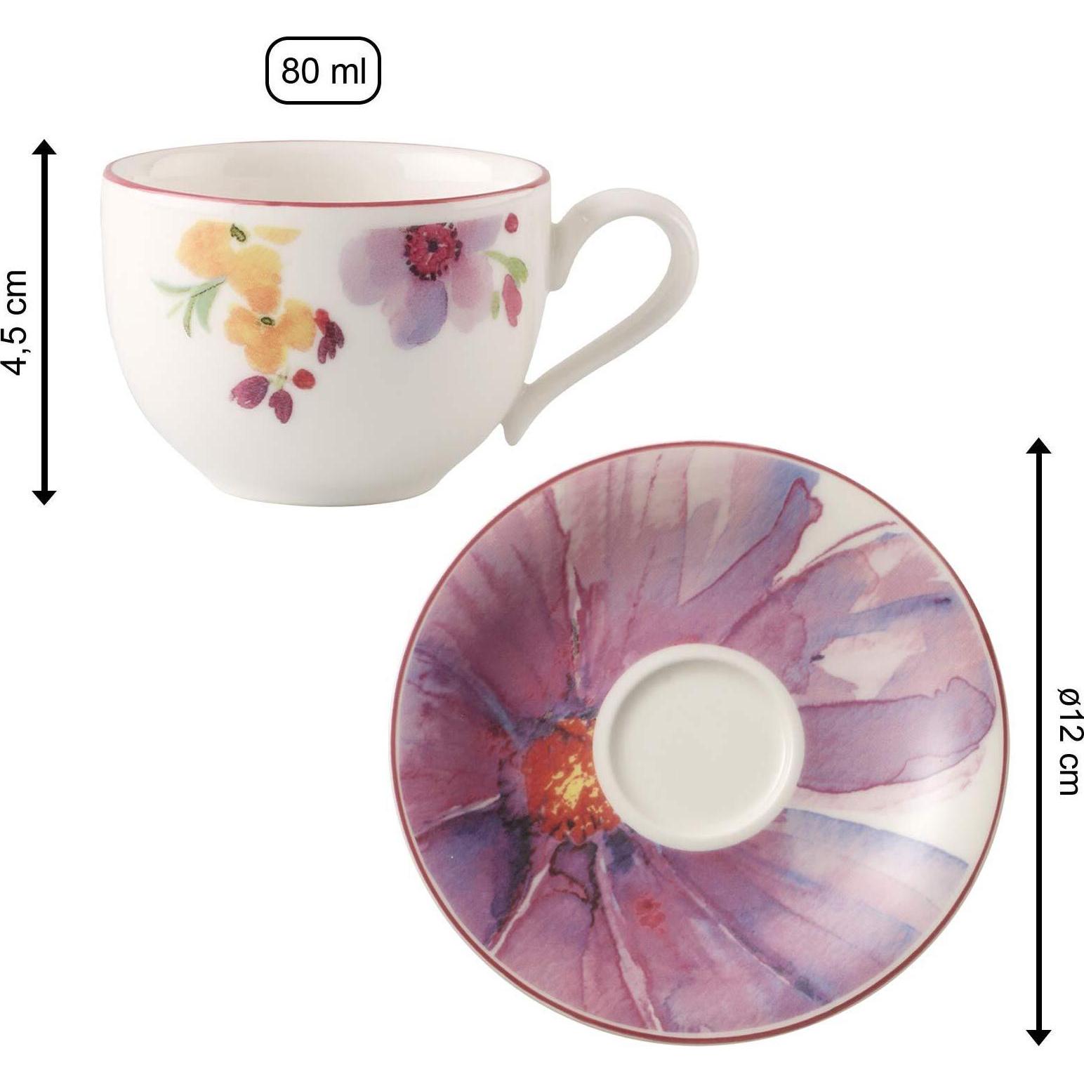 Thumbnail - Villeroy & Boch, Tasse, Mariefleur Basic (80 ml, 2 x)