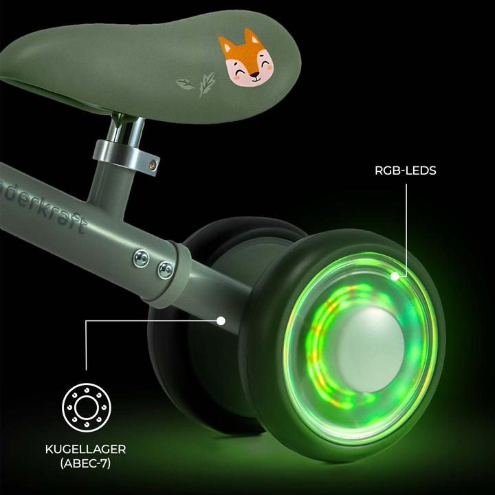Produktbild KinderKraft mini balance bike CUTIE FLASH Green