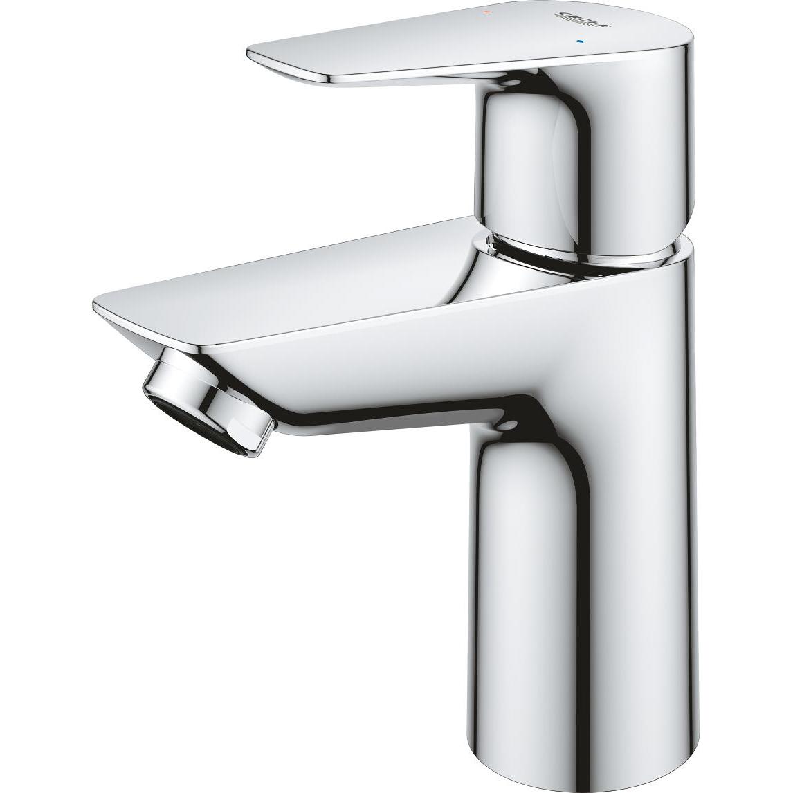 Grohe, Badarmatur, Einhand-Waschtischbatterie BAUEDGE 1/2Zoll, S-Size chrom