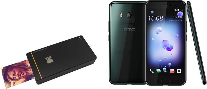 HTC U11 + Kodak Photo Printer Mini