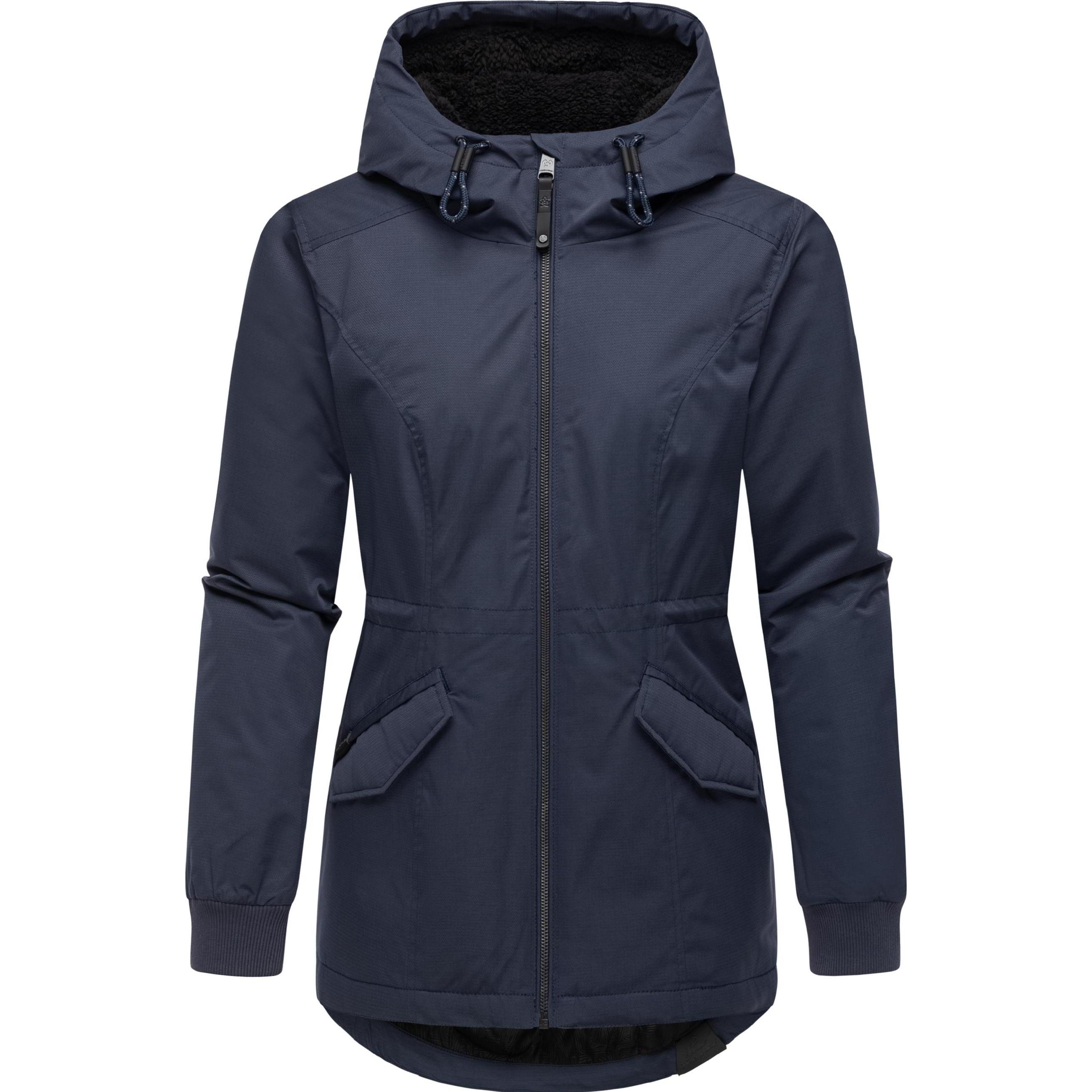 Ragwear, Damen, Jacke, Dowey Warm Rain (S), Blau, S