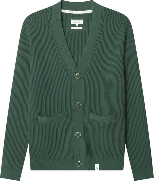 Produktbild Colours & Sons Strickjacke Cardigan-Rib Washed (M)