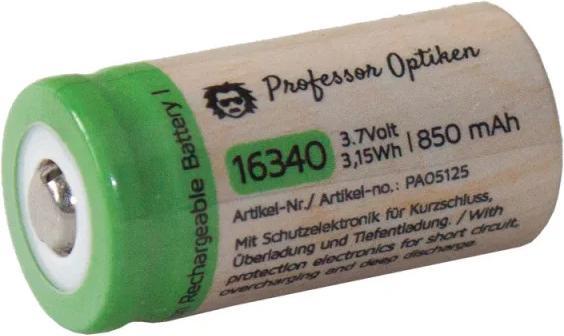 Produktbild Professor Optiken CR123A Accu Li-Io (850 mAh)