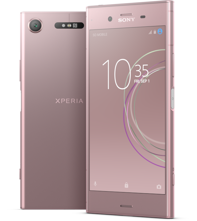 Sony Xperia XZ1 (64 GB, Venus Pink, 5.20", Single SIM, 19 Mpx, 4G)