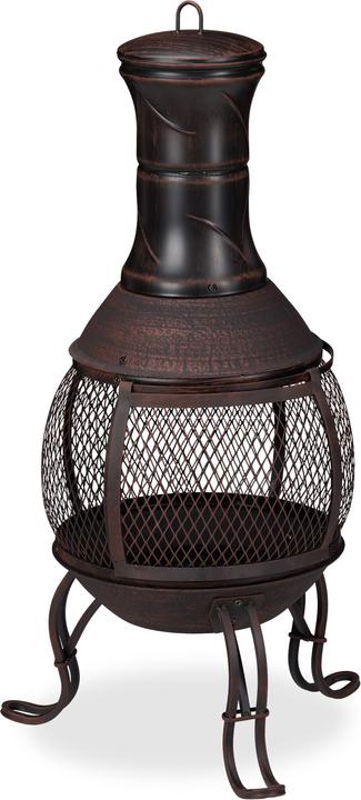 Produktbild Relaxdays Aztekenofen