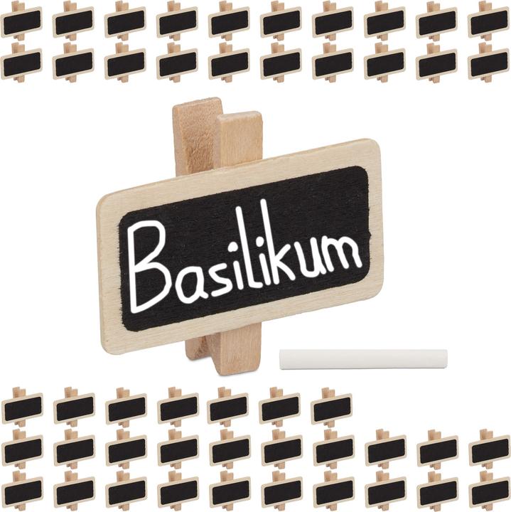 Relaxdays Tafelklammern (1.50 cm, 4 cm)