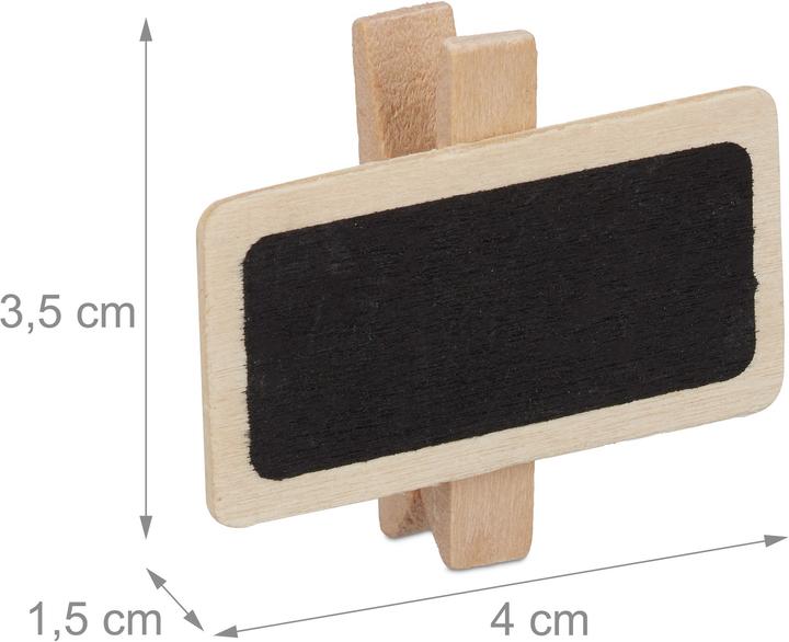 Produktbild Relaxdays Tafelklammern (1.50 cm, 4 cm)