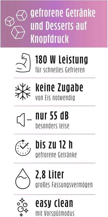 Produktbild Gourmetmaxx Slushy Maschine