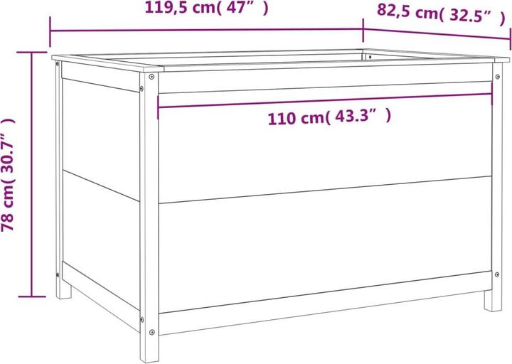 Immagine prodotto vidaXL Hochbeet