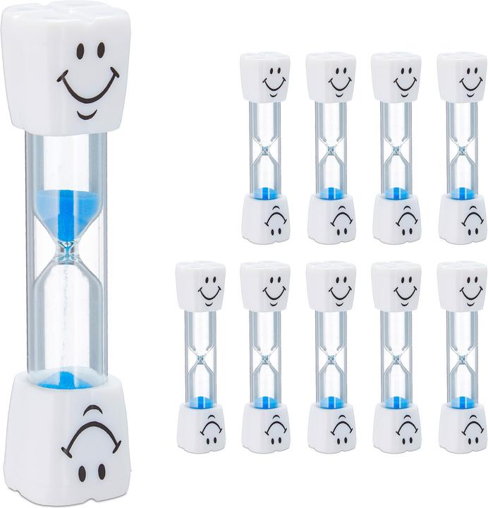 Immagine prodotto Relaxdays Clessidre-denti (Timer per spazzolino da denti)
