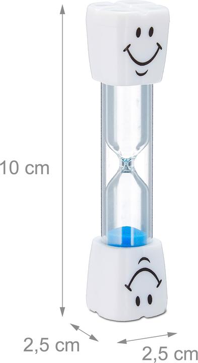 Immagine prodotto Relaxdays Clessidre-denti (Timer per spazzolino da denti)