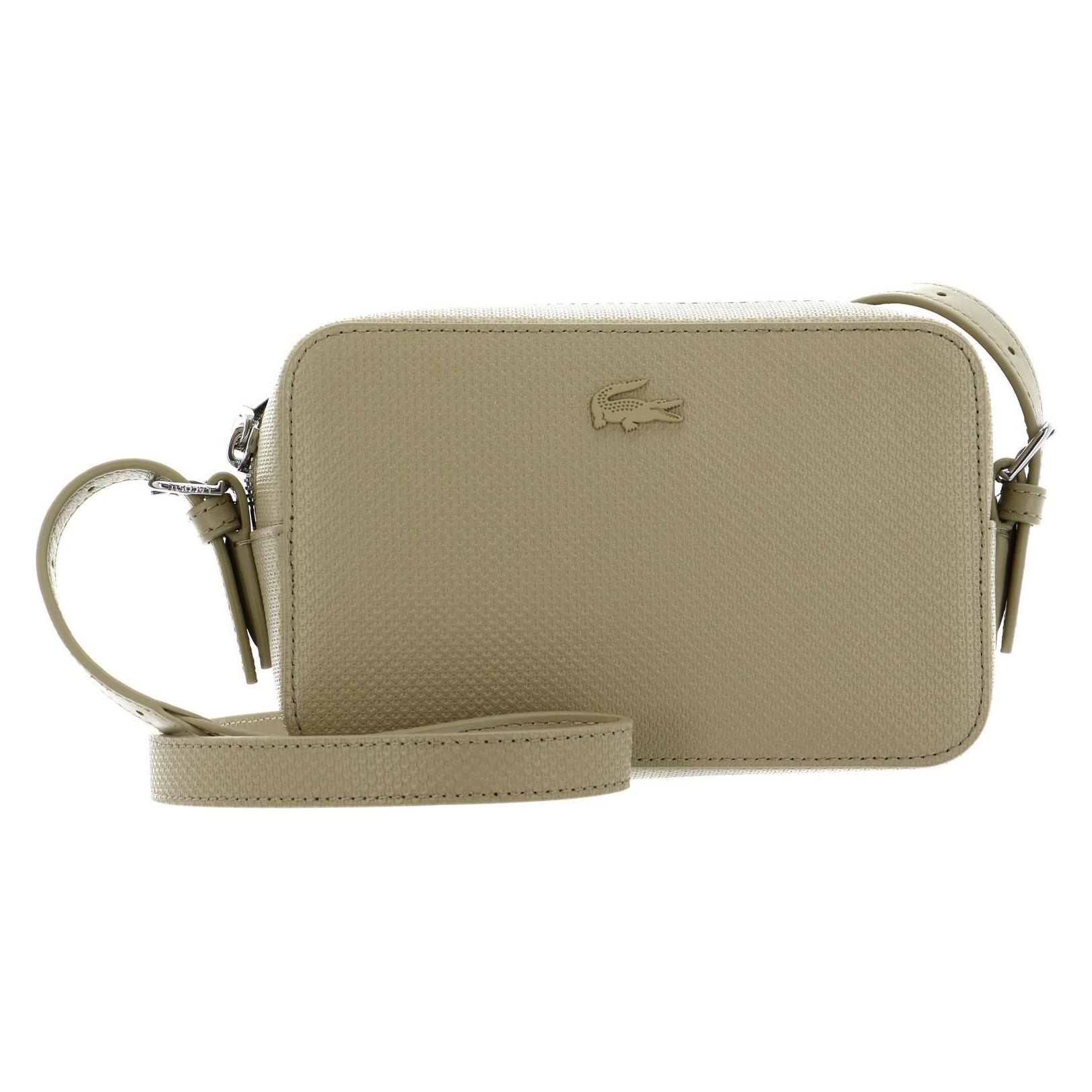 Lacoste, Damen, Handtasche, Chantaco Classics Crossover Bag, Beige