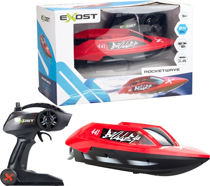 Actual product image Silverlit Rocketwave racing boat