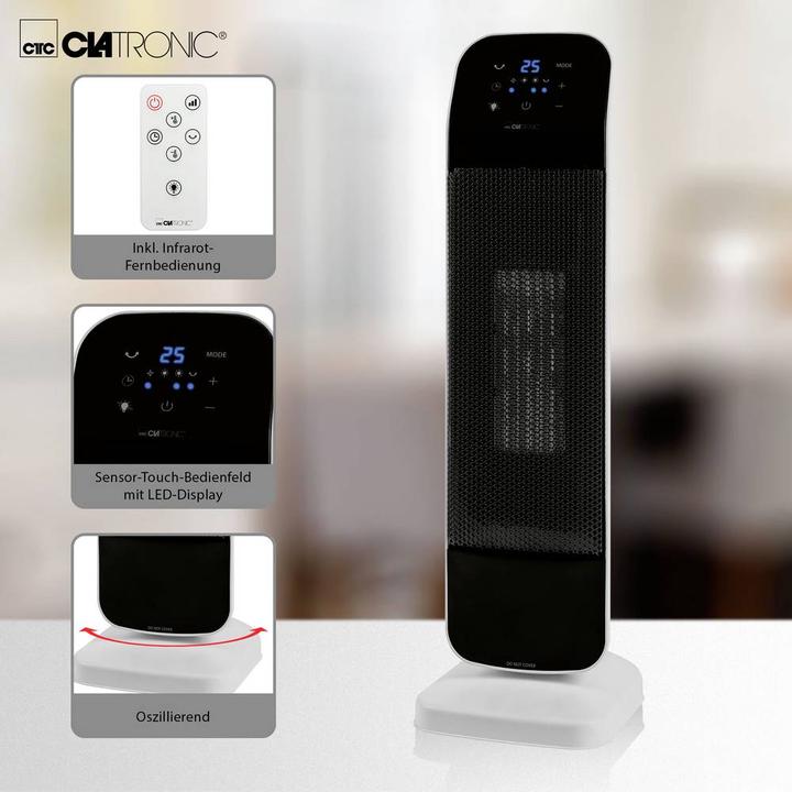 Actual product image Clatronic Ceramic fan heater HL 3763 (2000 W)