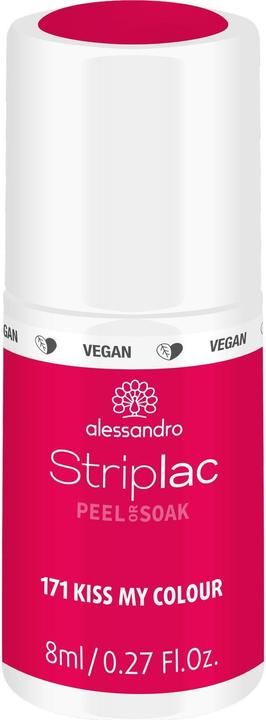 Immagine prodotto Alessandro Striplac Peel o Soak - 171 Kiss My Colour (171 Bacia il mio colore, Vernice UV gel)