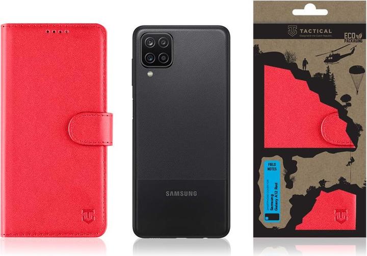 Image du produit Source Notes de terrain pour Samsung Galaxy A12 Red (Samsung Galaxy A12)