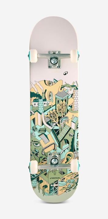 Produktbild Decathlon Skateboard Complete FSC Grösse 8" - CP100 Escher (8")