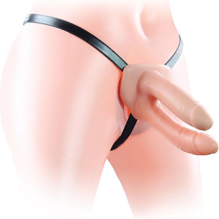 Produktbild Lovetoy Unisex Hollow Strap On Double Penetrator 6"