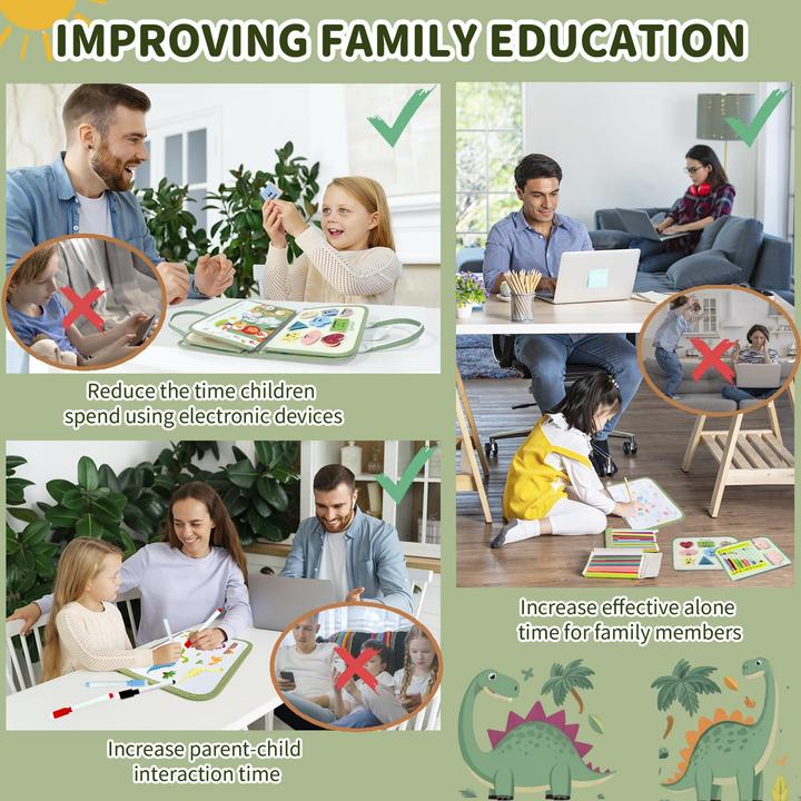 Produktbild Activity Board Beschäftigtes Brett, 9 in 1 ruhiges Buch, Aktenaktivitätstafel