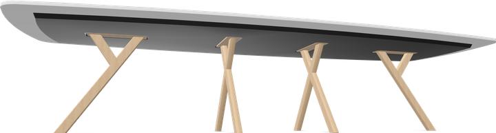 Produktbild Dietiker Felber T14 Sitzungstisch Boatform (3600 x 1300 x 720 mm)