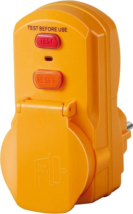 Brennenstuhl Personal protection adapter BDI-A 2 30 IP54 (CEE 7/4)