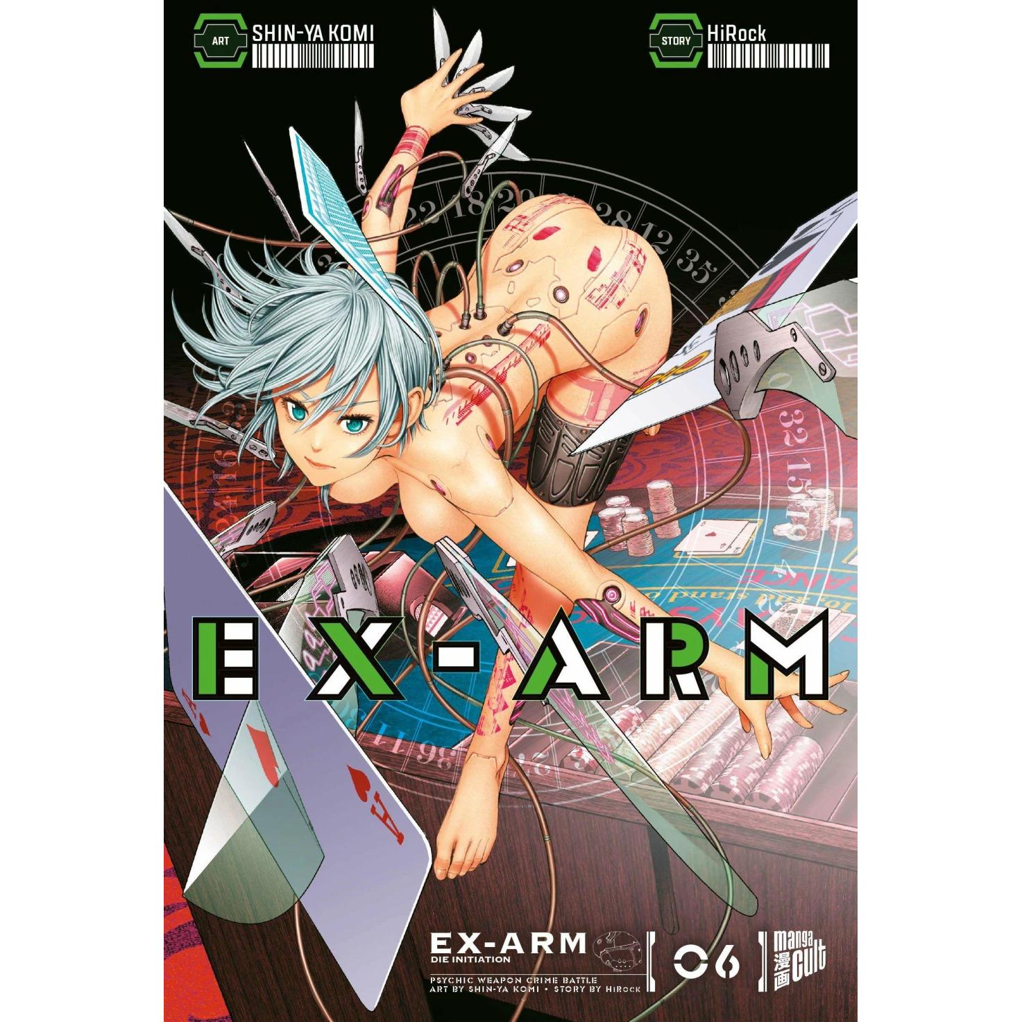 Ex-Arm 6, Narrativa di Shinya Komi, Verena Maser, HiRock