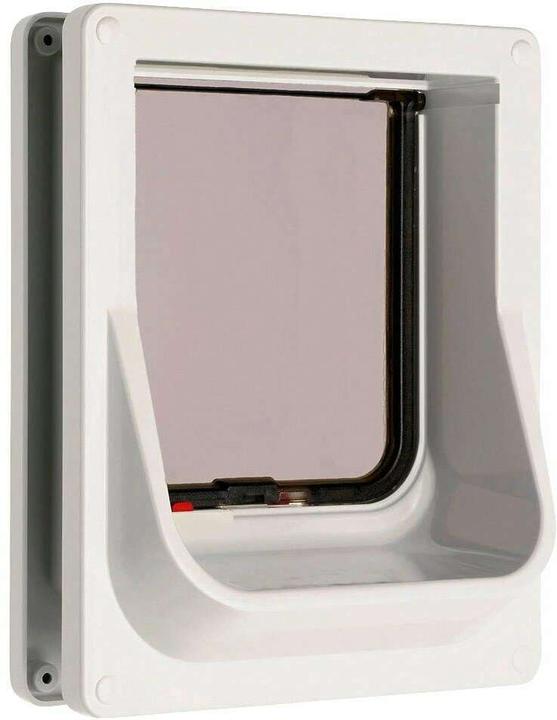 Actual product image Cat Mate 4-way locking cat flap, electromagnetic, white (Magnetic cat flap)
