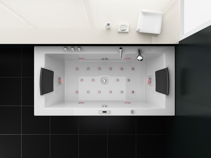 Actual product image Jet-Line Jacuzzi Villa Eugenie white (183 cm)