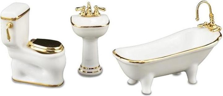 Image du produit Reutter 001.420/6 - Set de salle de bain, 3 pièces, blanc, miniature