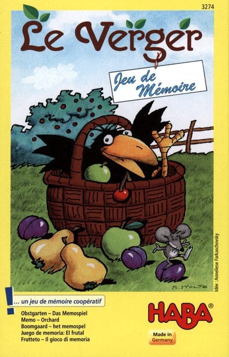 Immagine prodotto Haba Le Verger - Jeu de Mémoire (Francese)