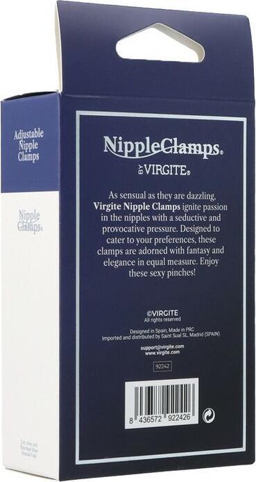 Image du produit Virgite Pinces à mamelons modèle 16