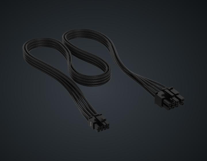 Corsair Câble PCIe Premium à gaine individuelle, Type 5 (Génération 5), BLACK