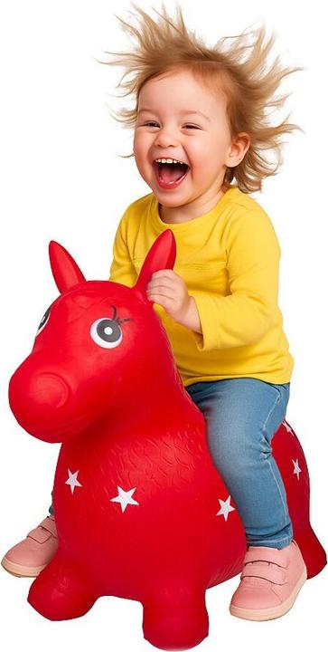 Actual product image Jamara 460317 - Animal shaped toy to sit on - Black - Red - White - 50 kg -