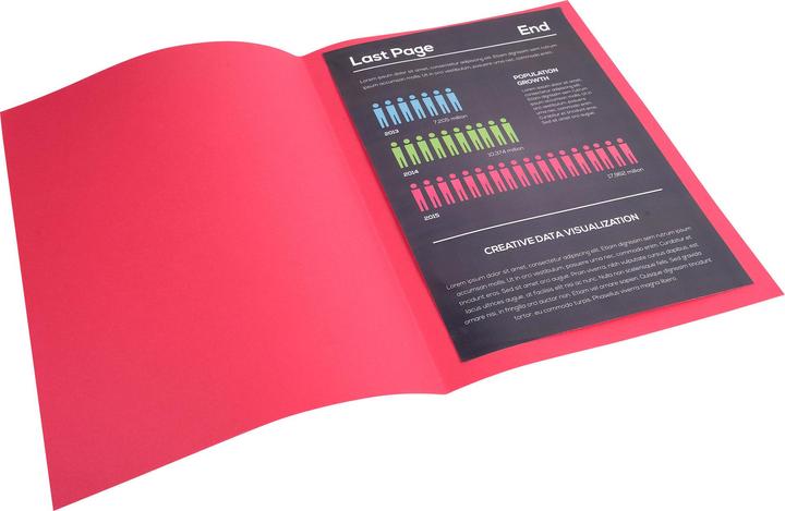 Actual product image Exacompta Collection folders - File covers (A4, 10 x)