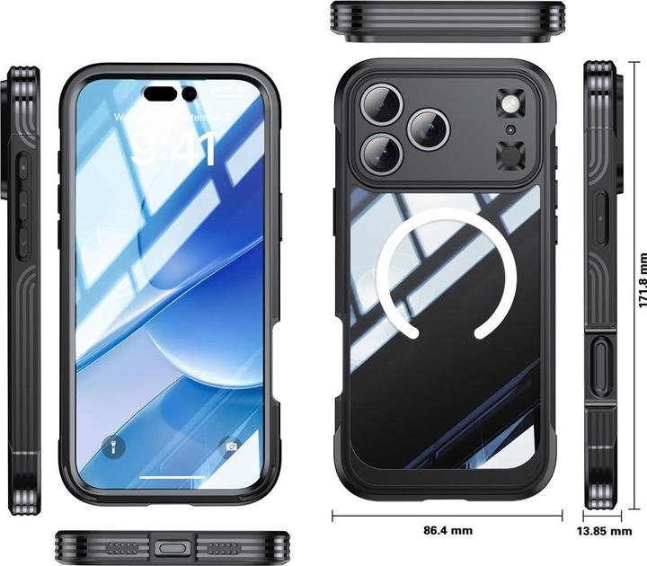 Actual product image Ueli Express 360 MagSafe Panzerglas Extreme Case (Apple iPhone 17 Pro)