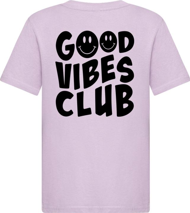 Produktbild Merchcode Kids Good Vibes Club Front for Light - Basic Tee - 184965 (110, 116)