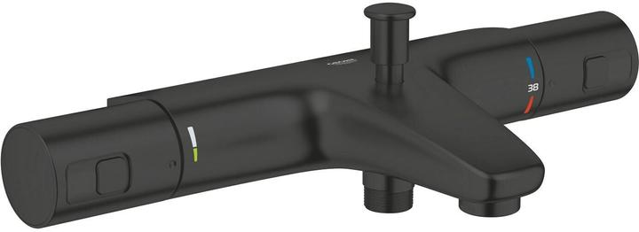 Produktbild Grohe Precision Start QuickFix Thermostatarmatur für Wanne, 153mm Stichmass (CH), mattschwarz