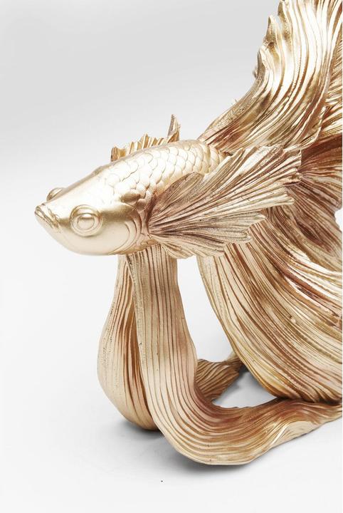 Produktbild Kare Design Deko Objekt Betta Fish Gold Klein