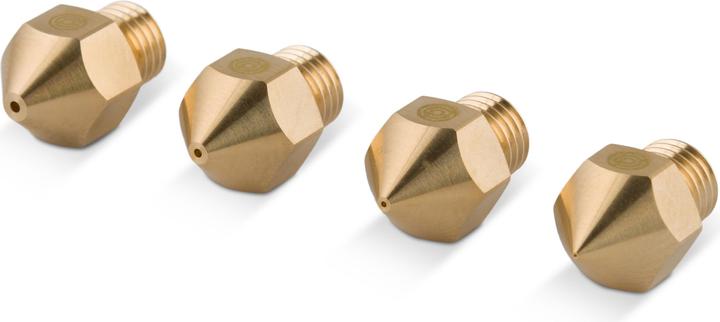 Prima Creator PrimaCreator CR-10S Pro Mixed Size Brass Nozzle - 4 pcs (0.20 mm/0.40 mm/0.60 mm/0.80 mm) (Replacement parts)