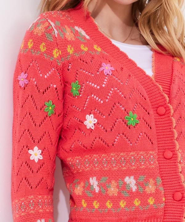 Immagine prodotto Joe Browns V-Neck Floral Cardigan (36)