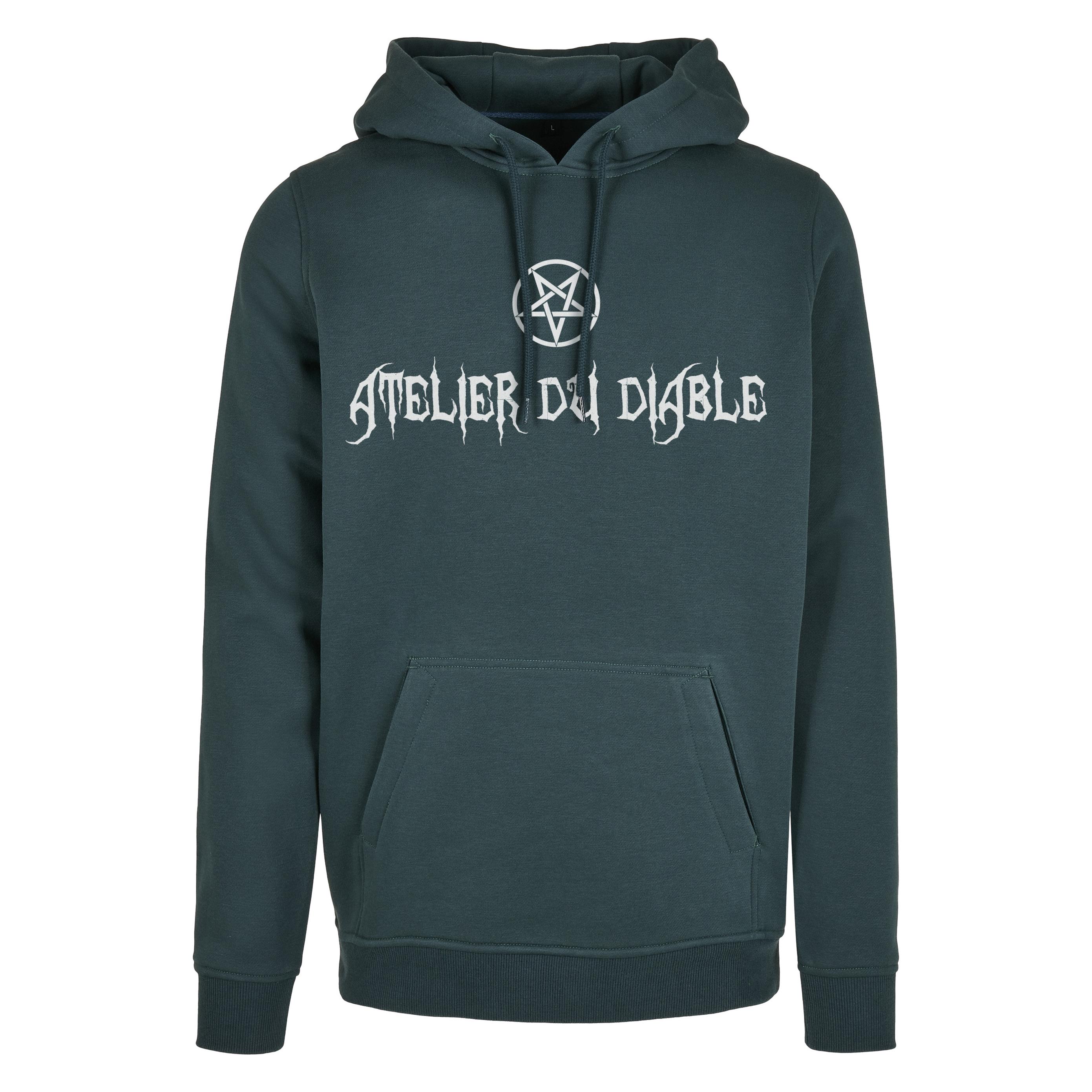Mister Tee, Herren, Pullover, Atelier Du Diable Hoody - 89273, Blau, (M)