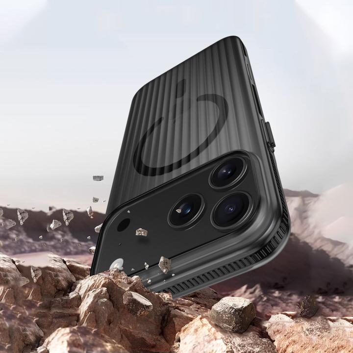 Produktbild 4smarts 541642, Cover, Apple, iPhone 17 Pro Max, 17,5 cm (6.9"), Schwarz, Transparent (Apple iPhone 17 Pro Max)